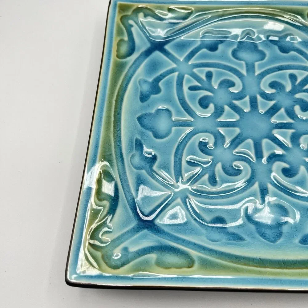 Roscher Lorelei colorful stylish square 8 1/4